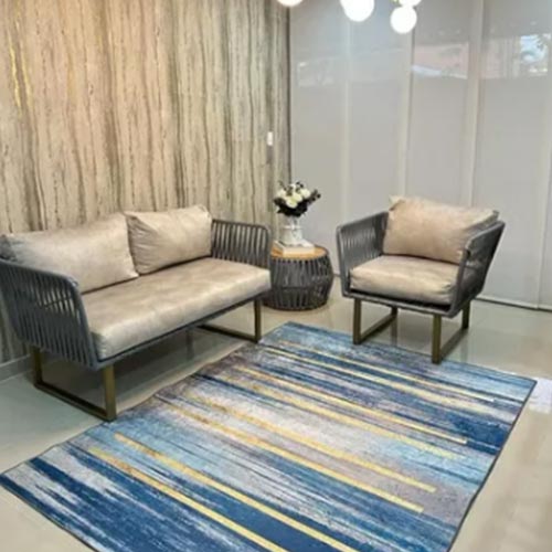 Tapete Gris, alfombra, hogar moderno 150*200 cm