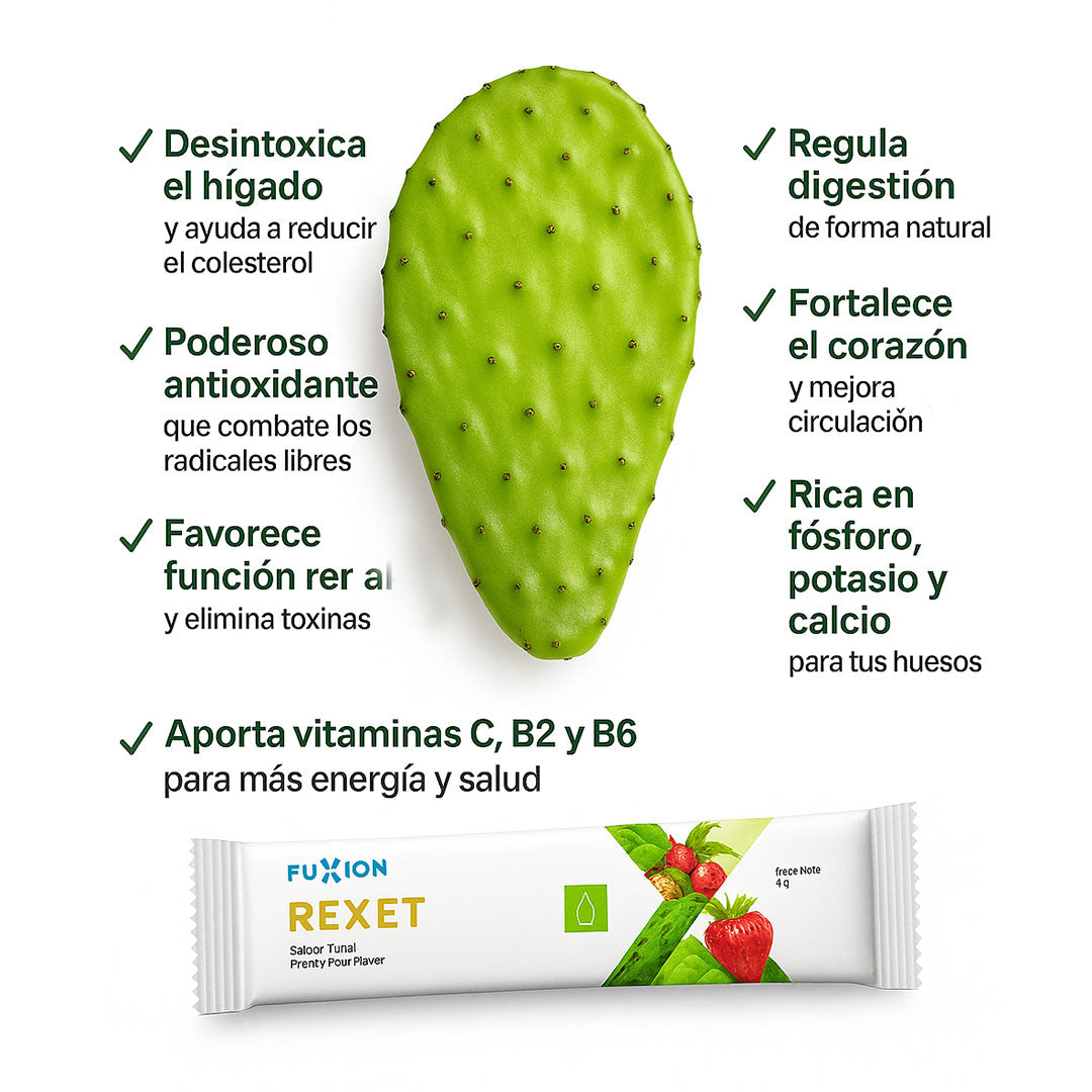 Rexet Fuxion elimina el higado graso