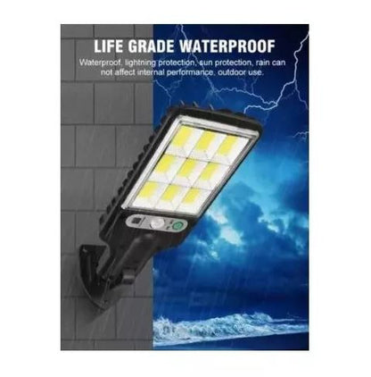 Lampara Solar Led Exterior Pared Sensor Movimiento Control