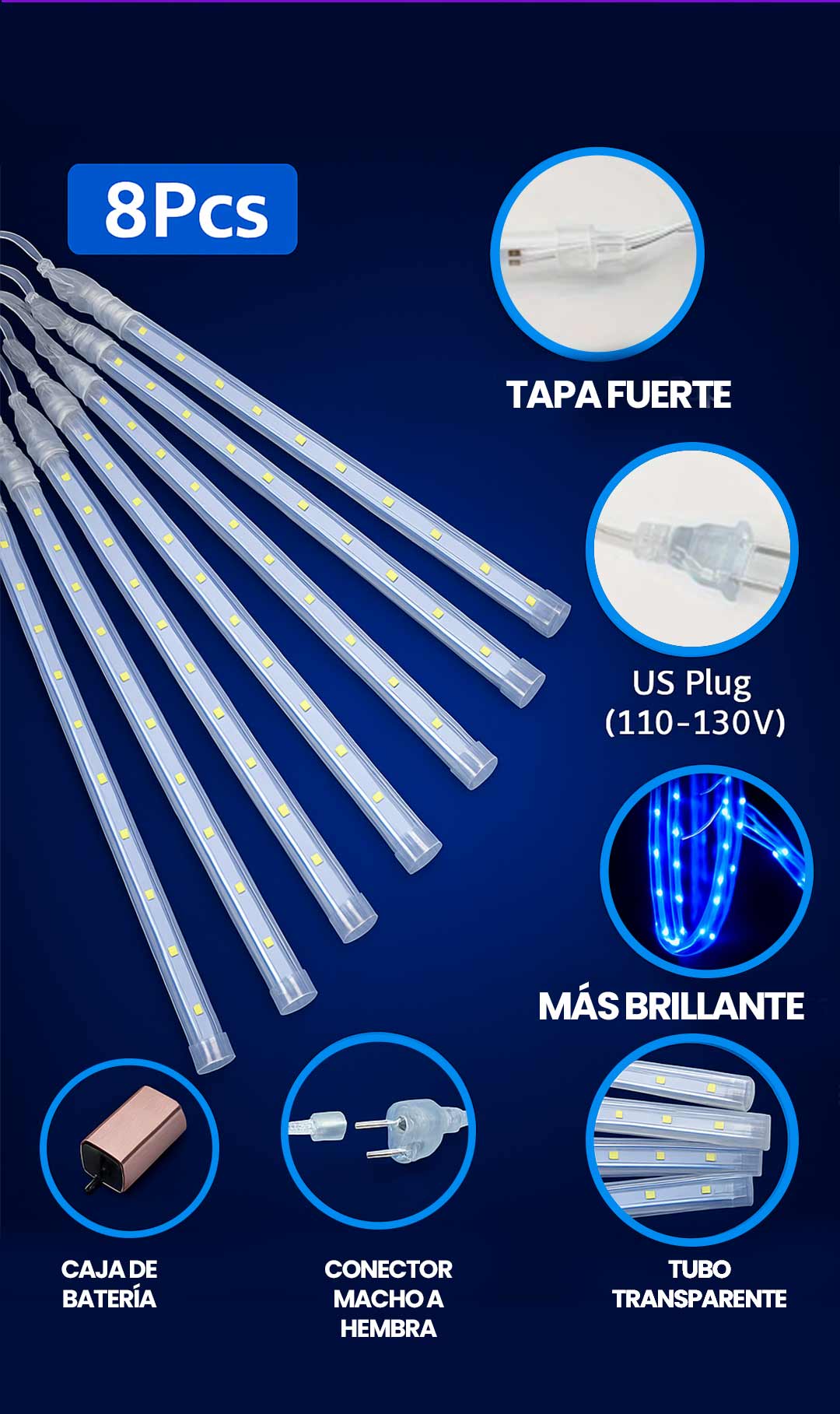 Promoción luces LED navideñas
