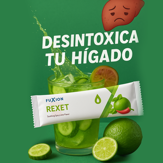 Rexet Fuxion elimina el higado graso