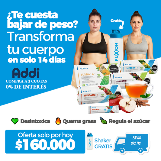 Baja de peso en 14 días. Envio gratis + Shaker 📦🛵
