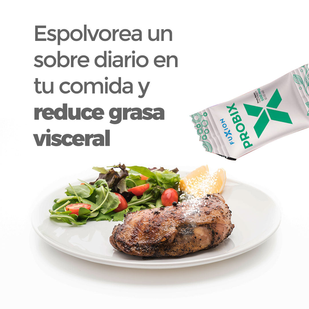 Elimina grasa visceral con Probix de fuxion BPL1