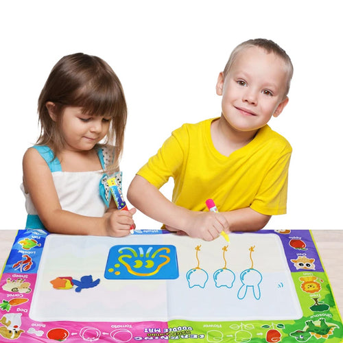 Tapete Magico Didactico Para Pintar Juego Niños + Accesorios