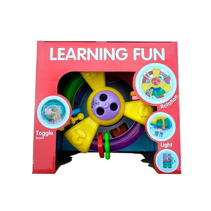 Juguete Proyector Interactivo Para Bebe Luces Sonido Volante