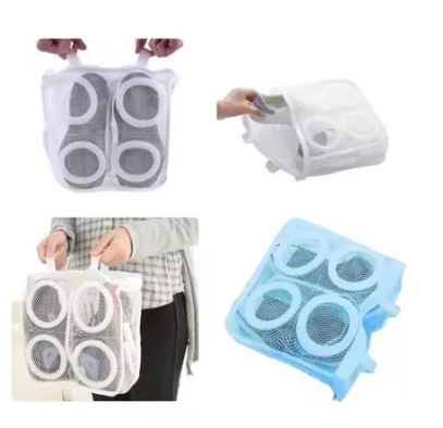 Bolsa Malla Para Lavadora Para Lavar Zapatos Tenis Zapatilla