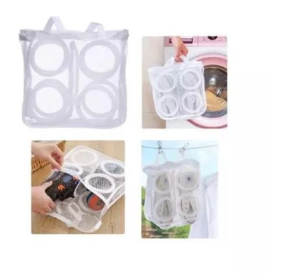 Bolsa Malla Para Lavadora Para Lavar Zapatos Tenis Zapatilla