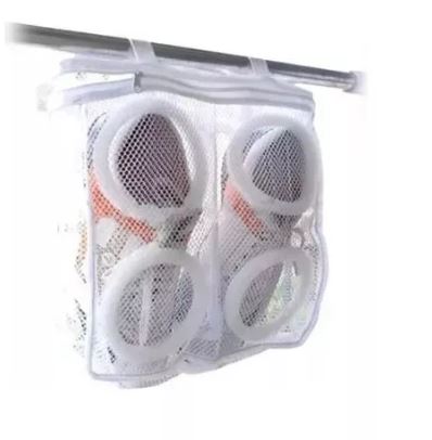 Bolsa Malla Para Lavadora Para Lavar Zapatos Tenis Zapatilla